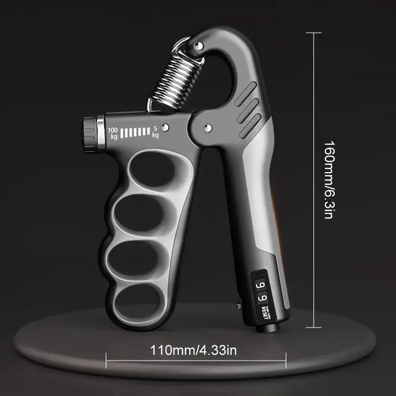 5-100kg Grip Strength Trainer Mechanical counting Wrist Expander Fitness Gym Training Hand Gripper Adjustable Resistance Hand Gripper