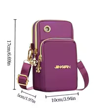 2025 New Women's Slant Mini Bag, Mobile Phone Bag, Fashion Mom Money Bag
