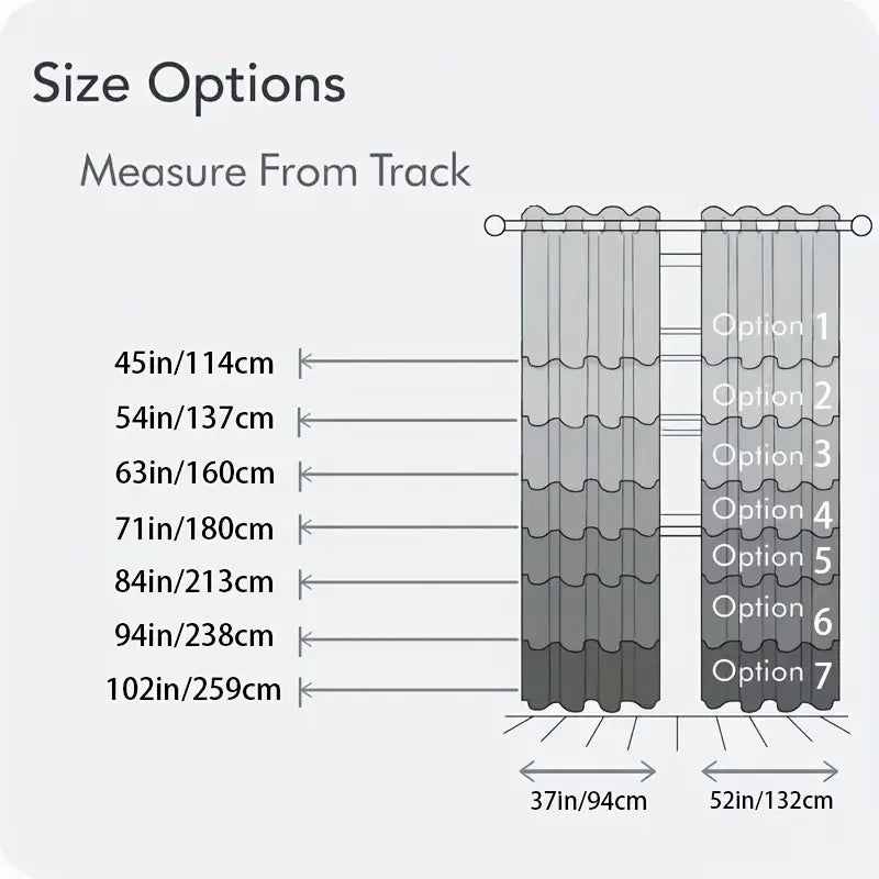 2pcs 100% blackout curtains, with perforated hanging method, sun protection, privacy protection, heat insulation and noise reduction, suitable for bedroom, living room, dining room and other various life decorations