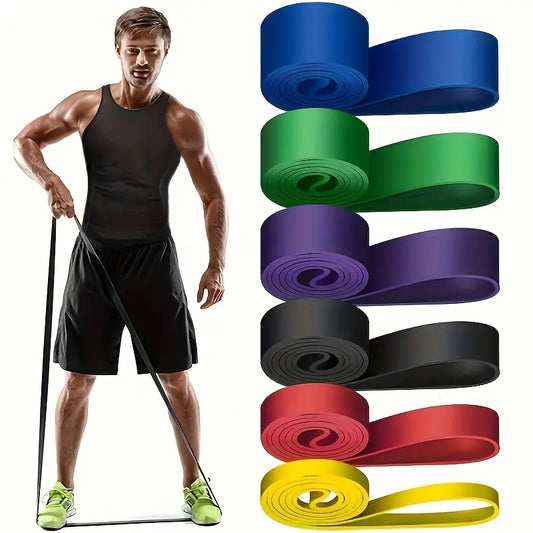 2.27-104.33 KG Heavy-Duty Stackable Resistance Training System - TPE Material with Multi-Color Options (Green, Blue, Black, Red, Golden, Purple, White, Yellow, Navy, Gray) - 2.27-104.33 KG Weight Capacity, 70-160cm Length for