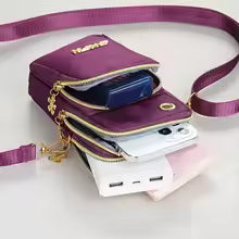 2025 New Women's Slant Mini Bag, Mobile Phone Bag, Fashion Mom Money Bag