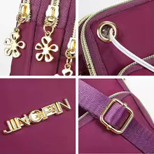 2025 New Women's Slant Mini Bag, Mobile Phone Bag, Fashion Mom Money Bag