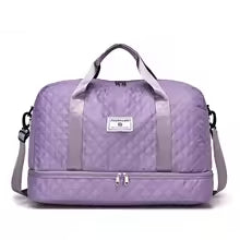 Lightweight Luggage Bag, Large Capacity Travel Duffle Bag Gym Tote Bags, Shoulder Weekender Overnight Bag