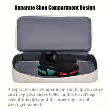 Lightweight Luggage Bag, Large Capacity Travel Duffle Bag Gym Tote Bags, Shoulder Weekender Overnight Bag